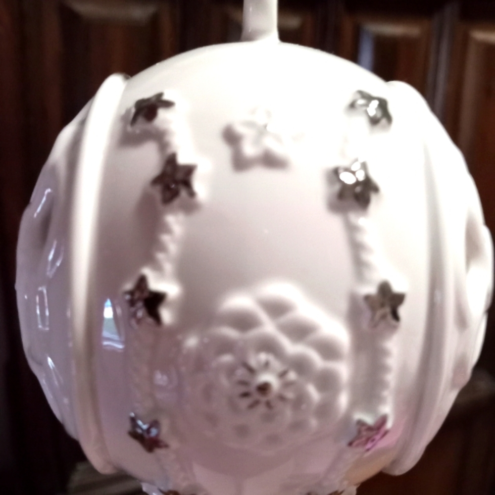 Authentic Pandora Christmas Glass Ornament